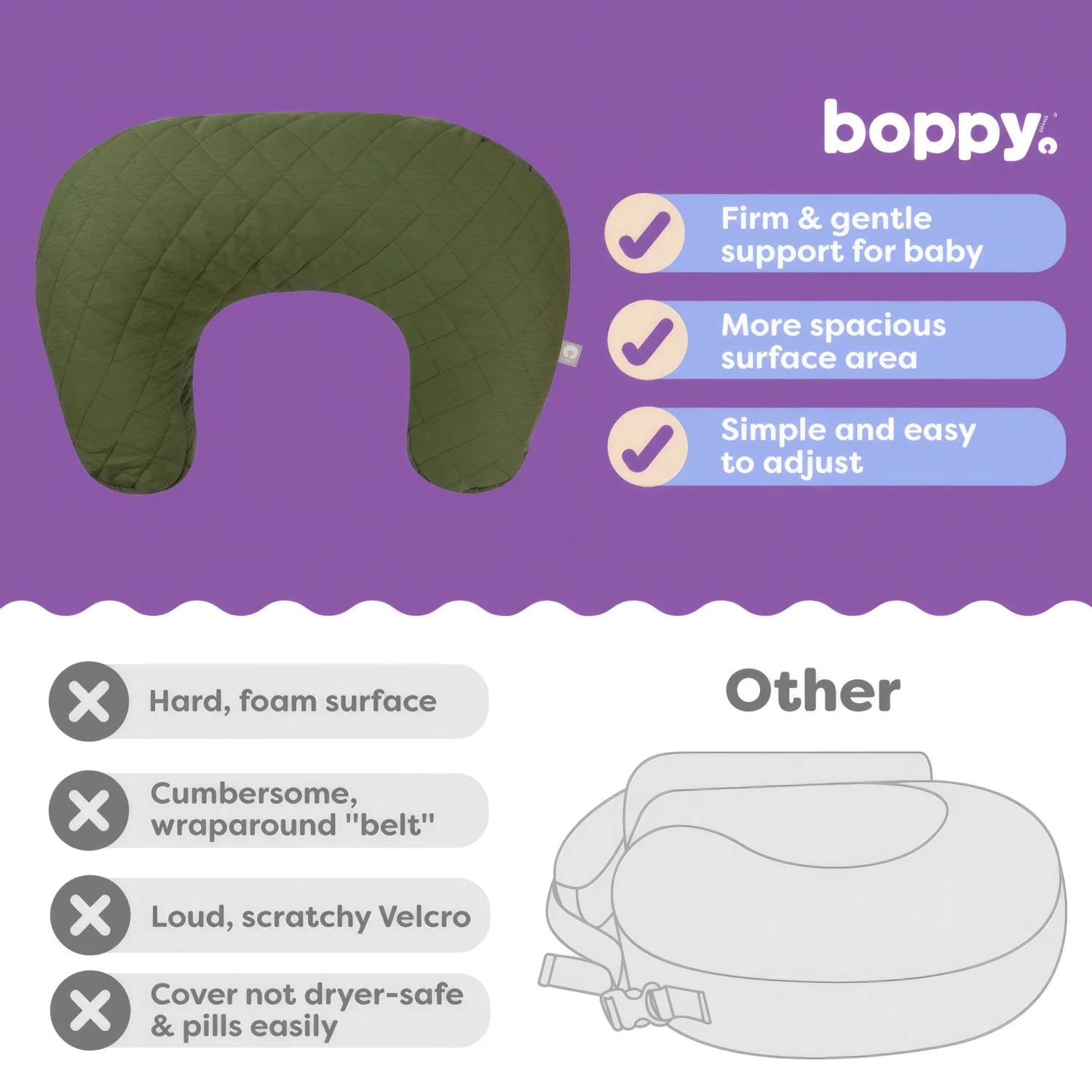 Boppy Nursing Pillow Luxe - Image 28