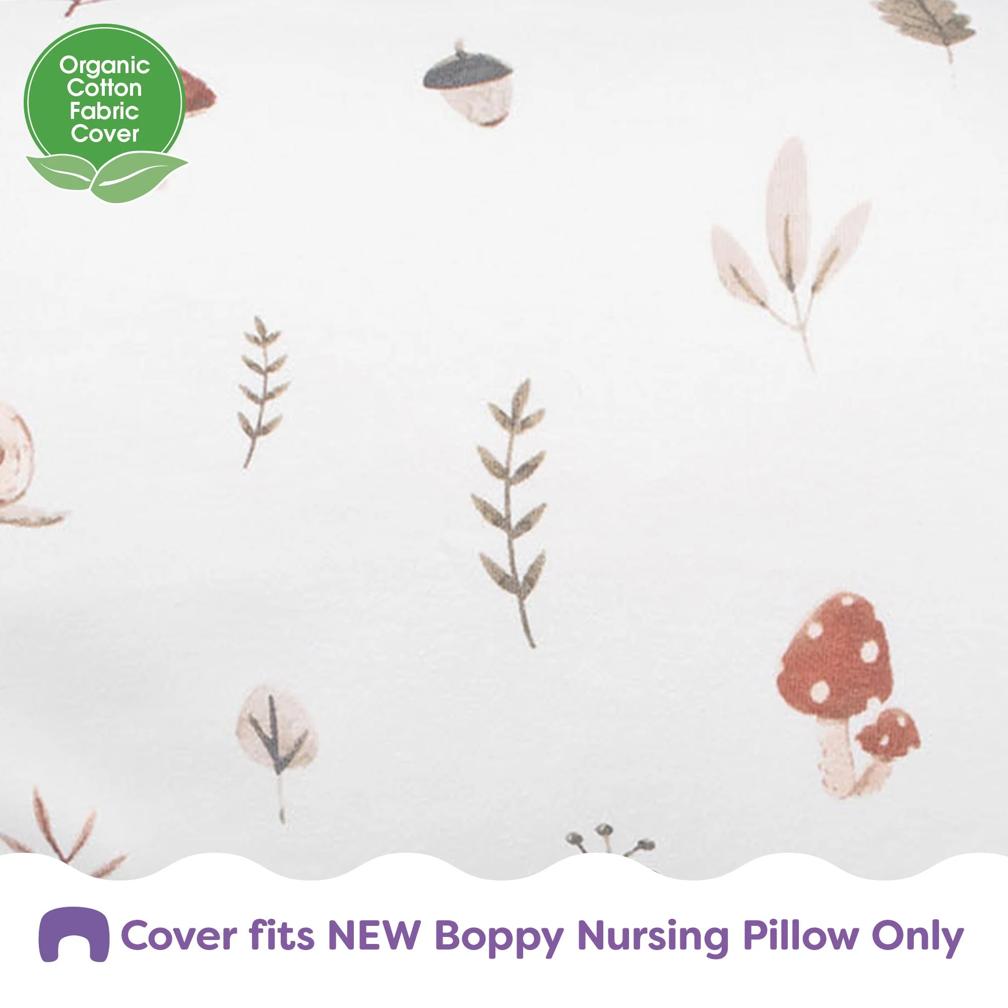 New Boppy Nursing Pillow Organic Cotton Cover - Image 14