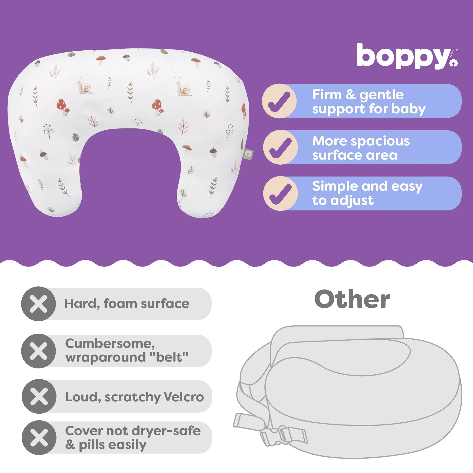 Boppy Nursing Pillow with Organic Cover - Image 28